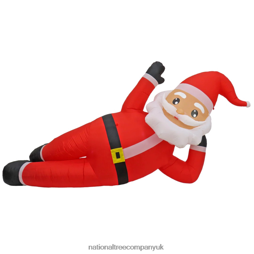 decoration | National Tree Company First Traditions Collection 12 ft Inflatable Prelit Relaxing Santa F2L4F646
